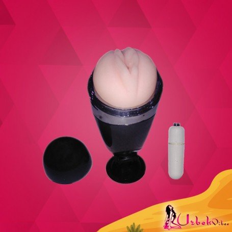 Super Pink Male Vibrating Stroker MS-047