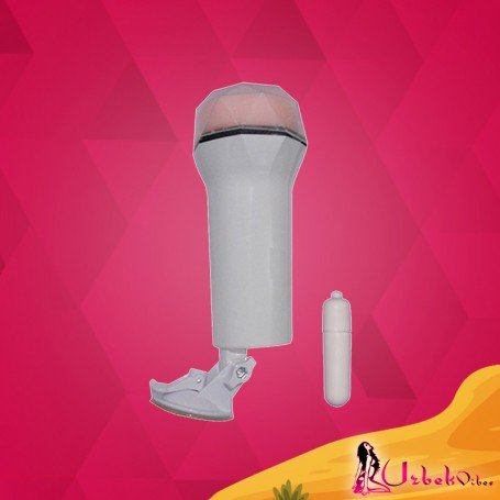 Super Soft Vibrating Stroker With Suction MS-048