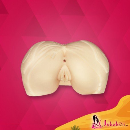 Silicone Jeans Ass & Vagina Masturbator BAV-020