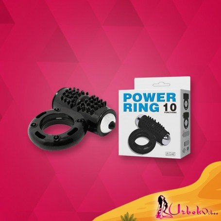 pretty love black power ring CR-021