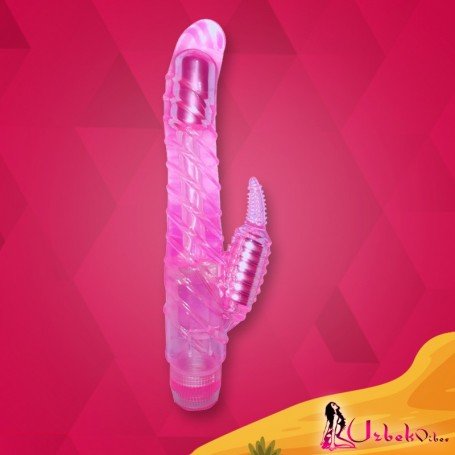 Dual Stimulator Curve Seduction Vibrator RV-032