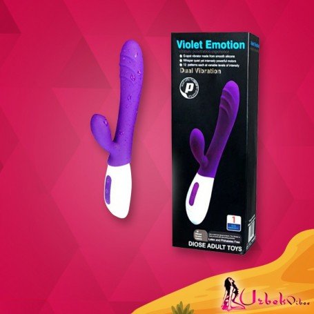 Violet Emotion Rabbit Vibrator RV-033