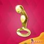 Jaguar Golden Glass Dildo GD-009