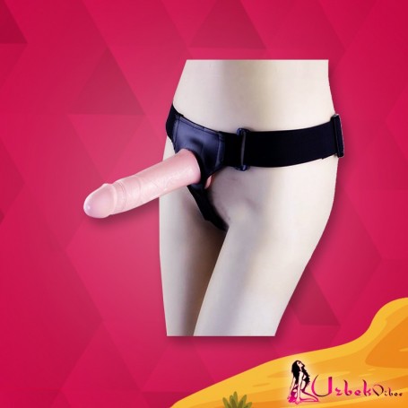 Ultra Hollow Strap On Dildo Vibrating SO-007