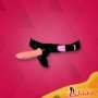 LeLuv 7.5 Vibrating and Rotating Female Lesbian Strap On SO-011