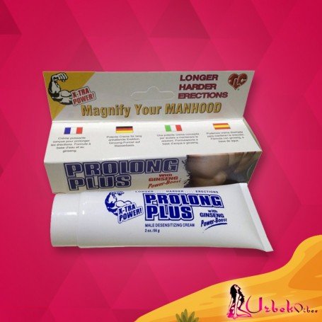 PROLONG PLUS MALE DESENSITIZING CREAM DTZ-020