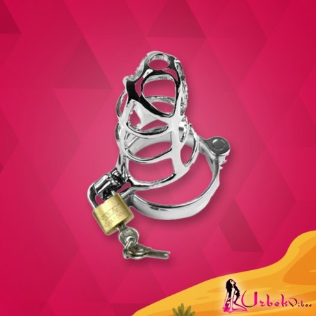 Chastity Steel Lock Device for Men BDP-010
